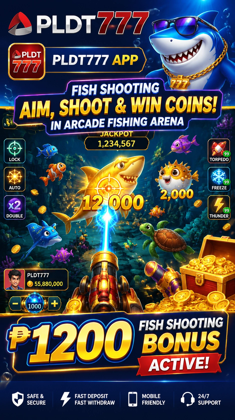 Fishing game visual 4