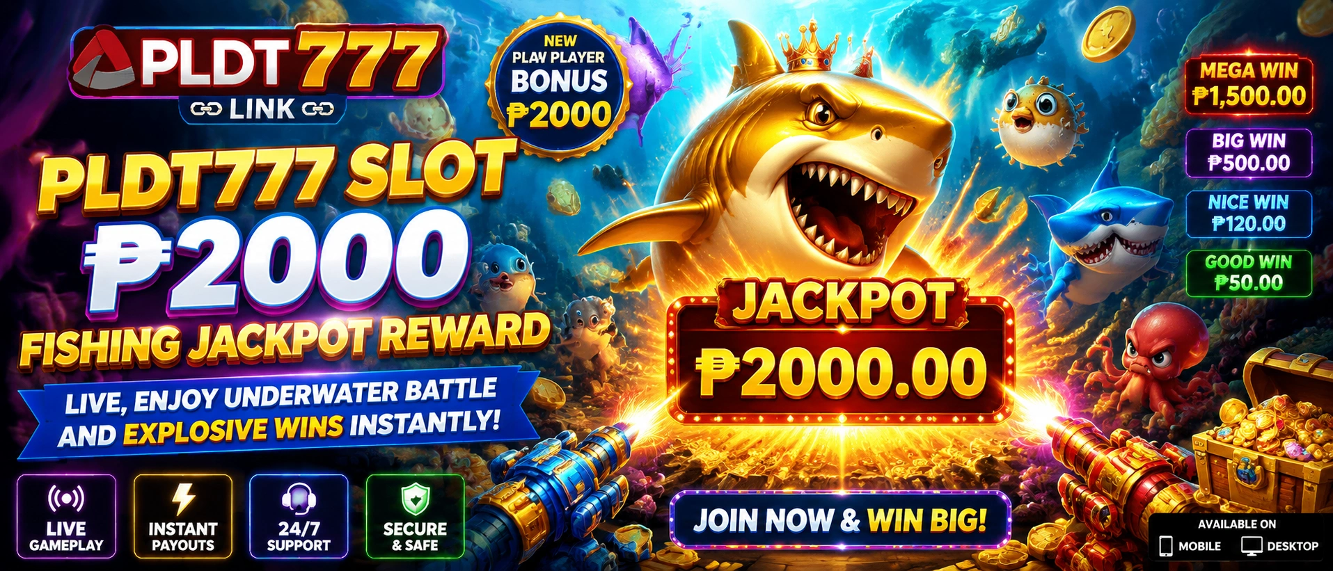 Fishing game visual 2