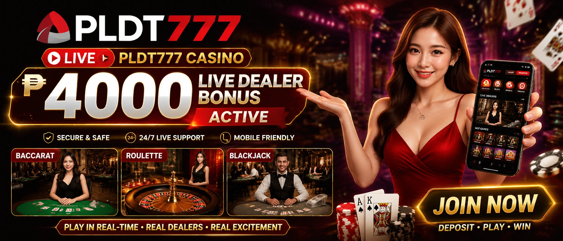 Live casino table preview 1